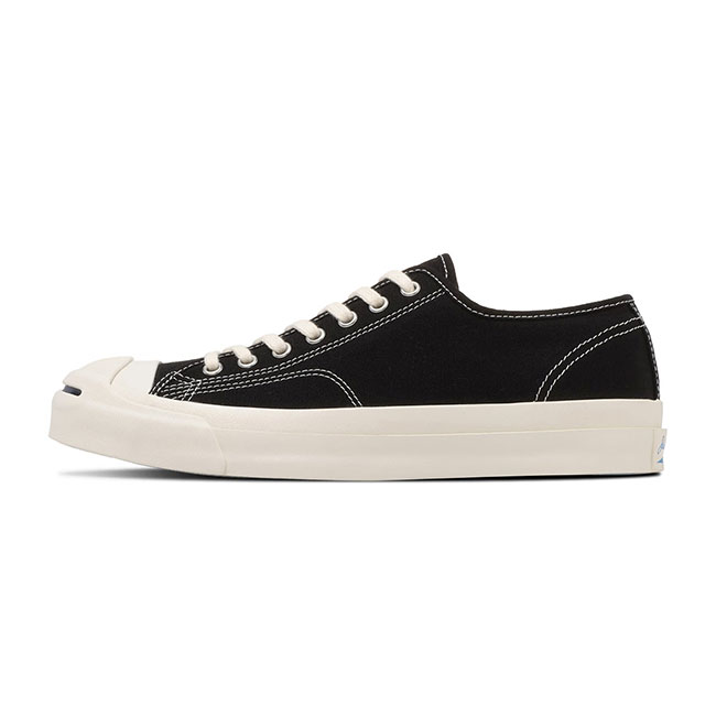 Converse Jack Purcell ブラック キャンバス スニーカー Converse コンバース JACK PURCELL CL SLIP-ON ジャックパーセル