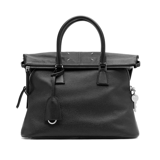 Maison Margiela ツートンレザーバッグ Maison Margiela メゾンマルジェラ 5AC ソフトポーチ レザーバッグ