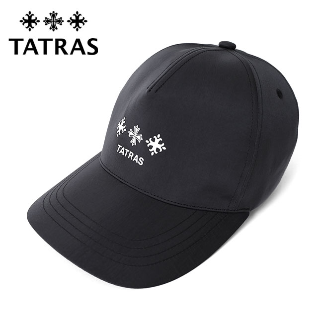 未使用品 タトラス HITEN ハイテン ロゴ キャップ 黒 TATRAS TATRAS - 未使用品 タトラス HITEN ハイテン ロゴ キャップ 黒