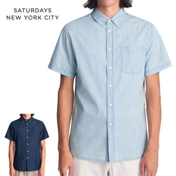 SATURDAYS NEW YORK CITY 半袖 開襟シャツ /XW135 Saturdays NYC [TIME SALE] サタデーズ ニューヨークシティ 花柄