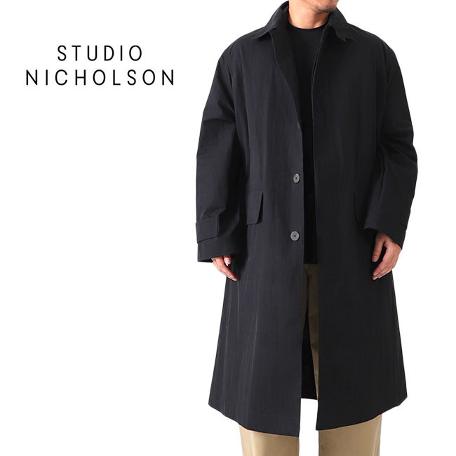 STUDIO NICHOLSON スタジオニコルソン ラグランコート ROMER SNM-060 ステンカラーコート メンズ  :t05022104:Golden State - 通販 - Yahoo!ショッピング