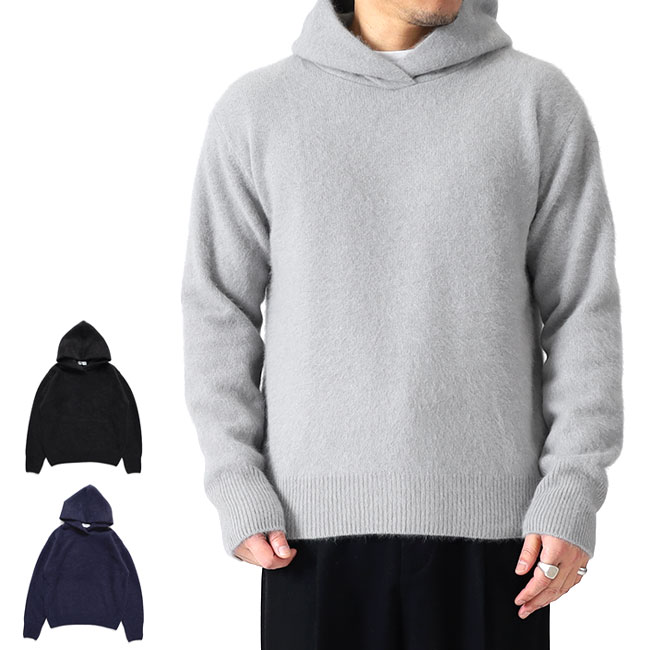 rencontrant レンコントラント フォックスウール シャギー クルー