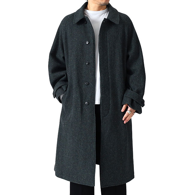 polyploid ポリプロイド　ステンカラーコート C POLYPLOID ポリプロイド ウールステンカラーコート C-1-001-045 ロング