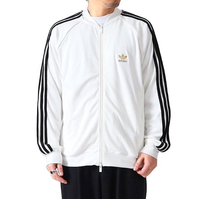 adidas トラックジャケット セットアップ ホワイト ゴールド 日本限定モデル adidas originals アディダス オリジナルス