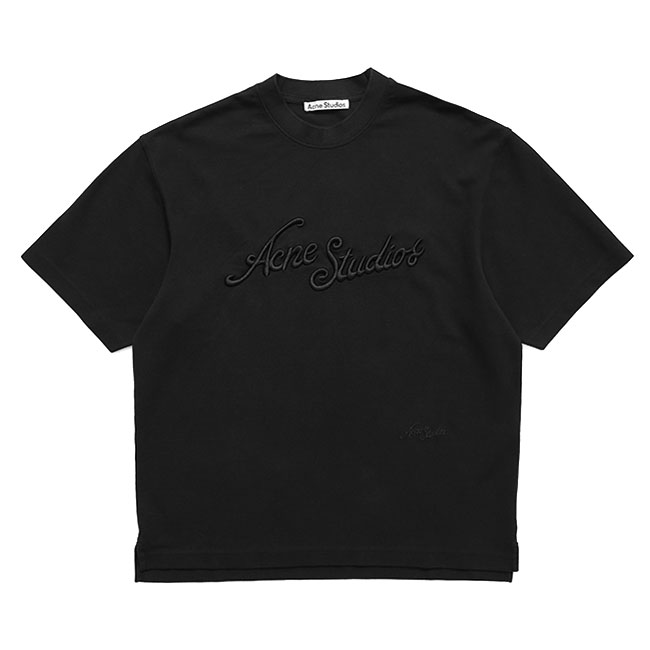 Acne Studios アクネストゥディオズ ウォッシュド ロゴポロシャツ FN