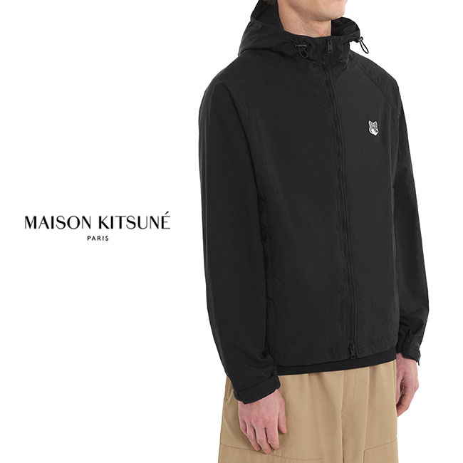 【美品L】MAISON KITSUNE and wander ベスト ブラック 楽天市場】and wander × Maison Kitsune アンドワンダー メゾン