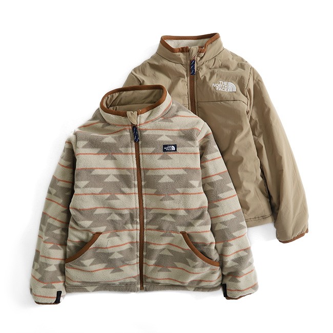 THE NORTH FACE ザ ノースフェイス リバーシブル フリースジャケット NYJ81812 バスクジャケット ギフト プレゼント キッズ