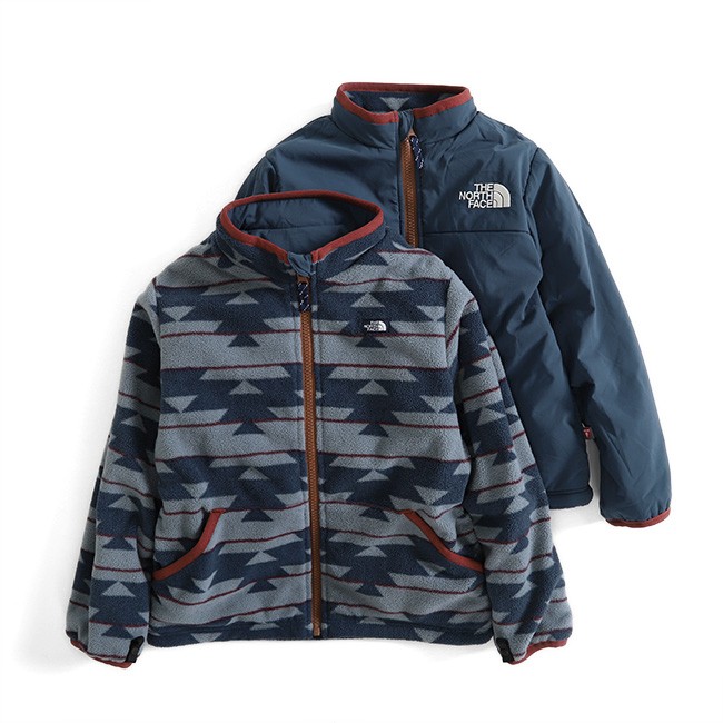 THE NORTH FACE ザ ノースフェイス リバーシブル フリースジャケット NYJ81812 バスクジャケット ギフト プレゼント キッズ