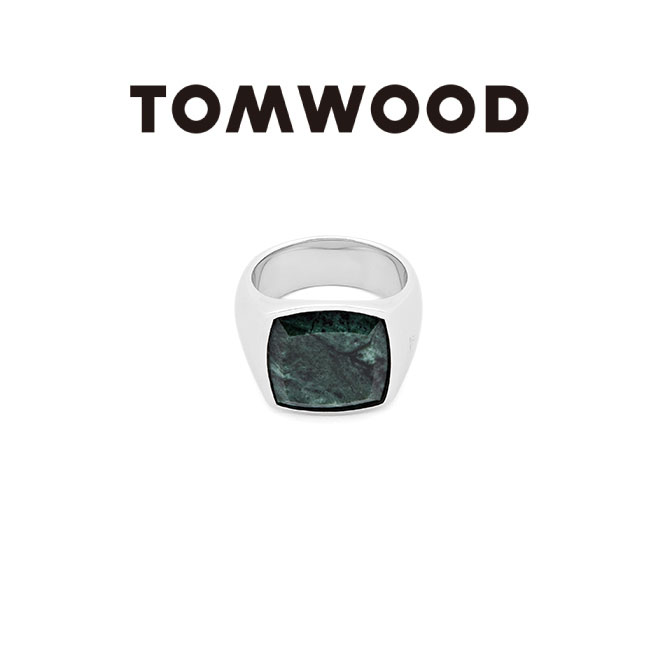 TOMWOOD トムウッド Cushion Green Marble M クッション グリーンマーブル リング 100341M 指輪 ギフト  プレゼント メンズ レディース : t30032206 : Golden State - 通販 - Yahoo!ショッピング