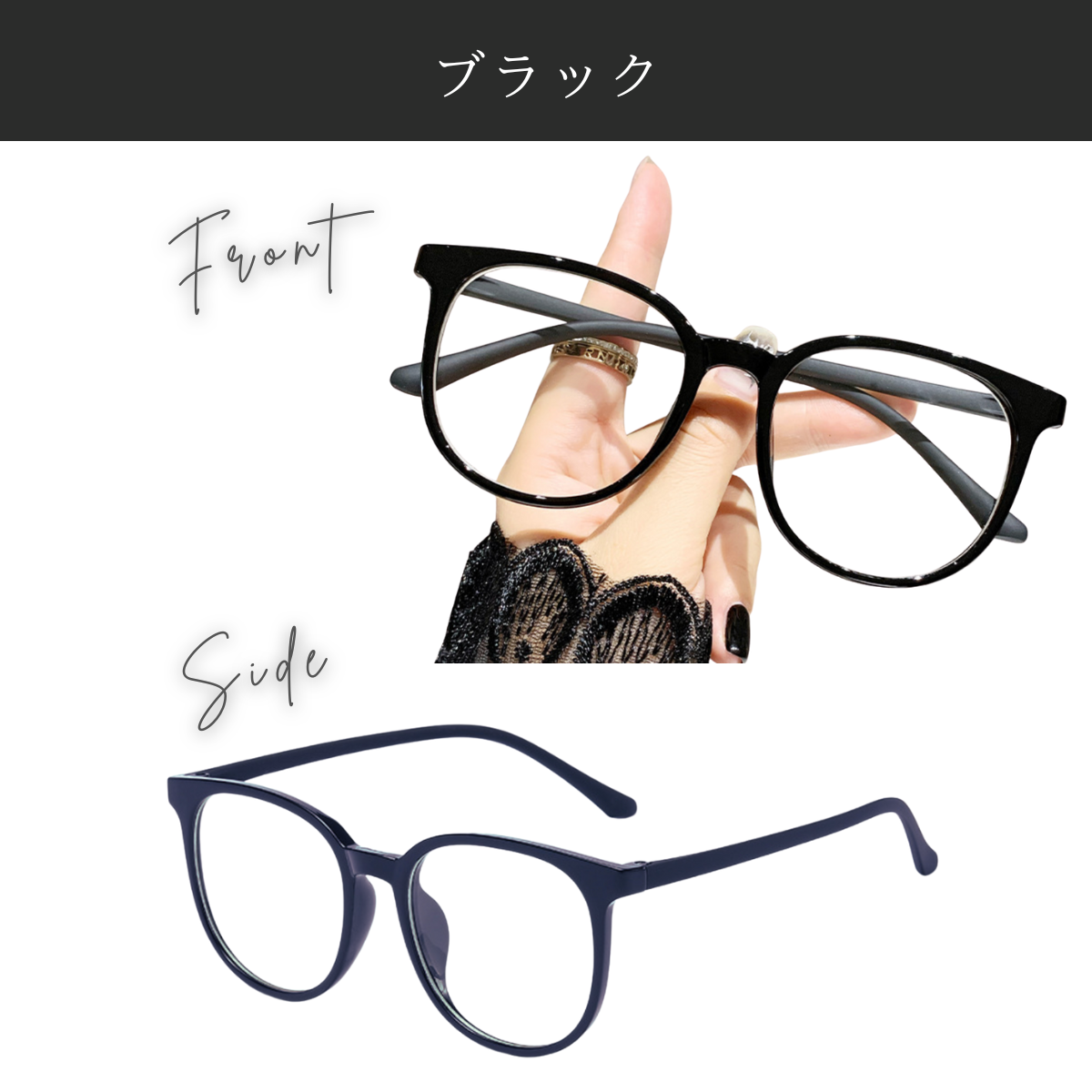 調光サングラス レディース ウェリントン サングラス UVカット ブルー