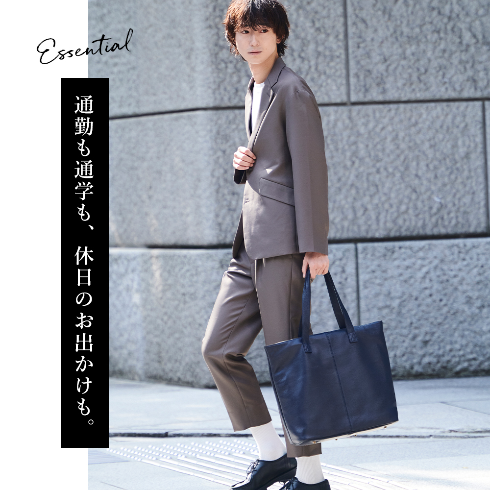 ゴールドメン（GOLDMEN） トートバッグ ビジネスバッグ 本革 ポーチ付