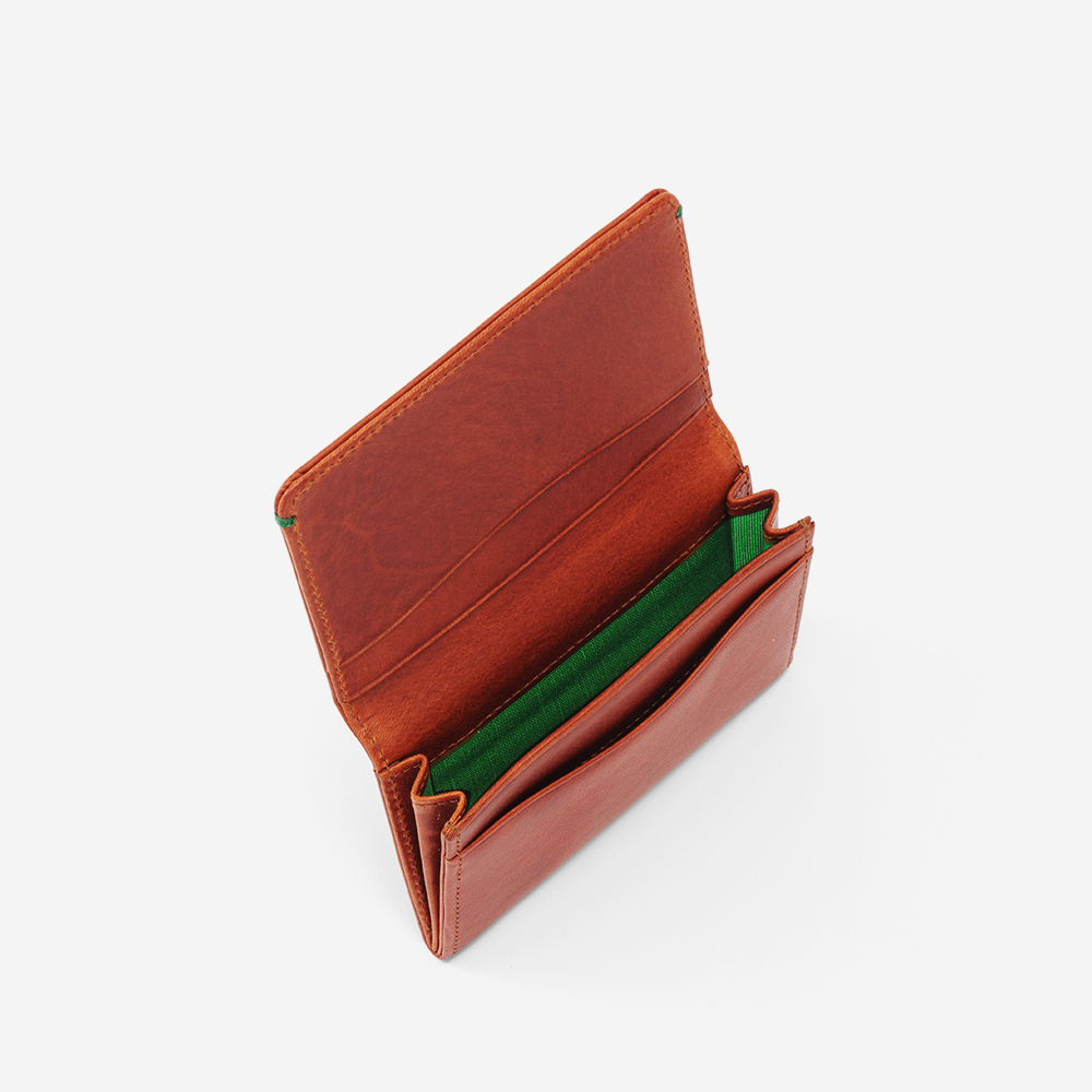 CARTIER カルティエ 名刺入れ カードケース レザー 革 ブラウン