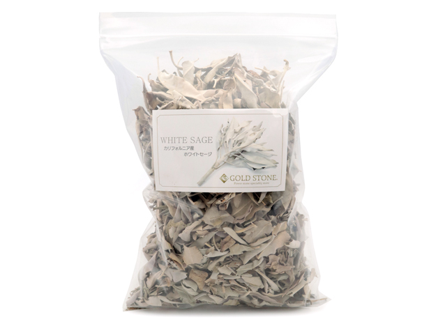 ホワイトセージ クラッシュ 訳あり 無選別 B品 100g 無農薬 オーガニック セージ お香 浄化 セージの葉 セイジ ハーブ カルフォルニア産 white sage 爆買
