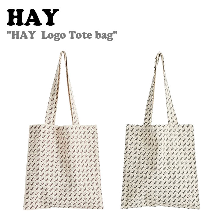 【即納カラー有/国内配送】ヘイ エコバッグ HAY Hay Logo Tote bag ヘイロゴ トートバッグ 全2色 9291842377 バッグ｜goldtail2020