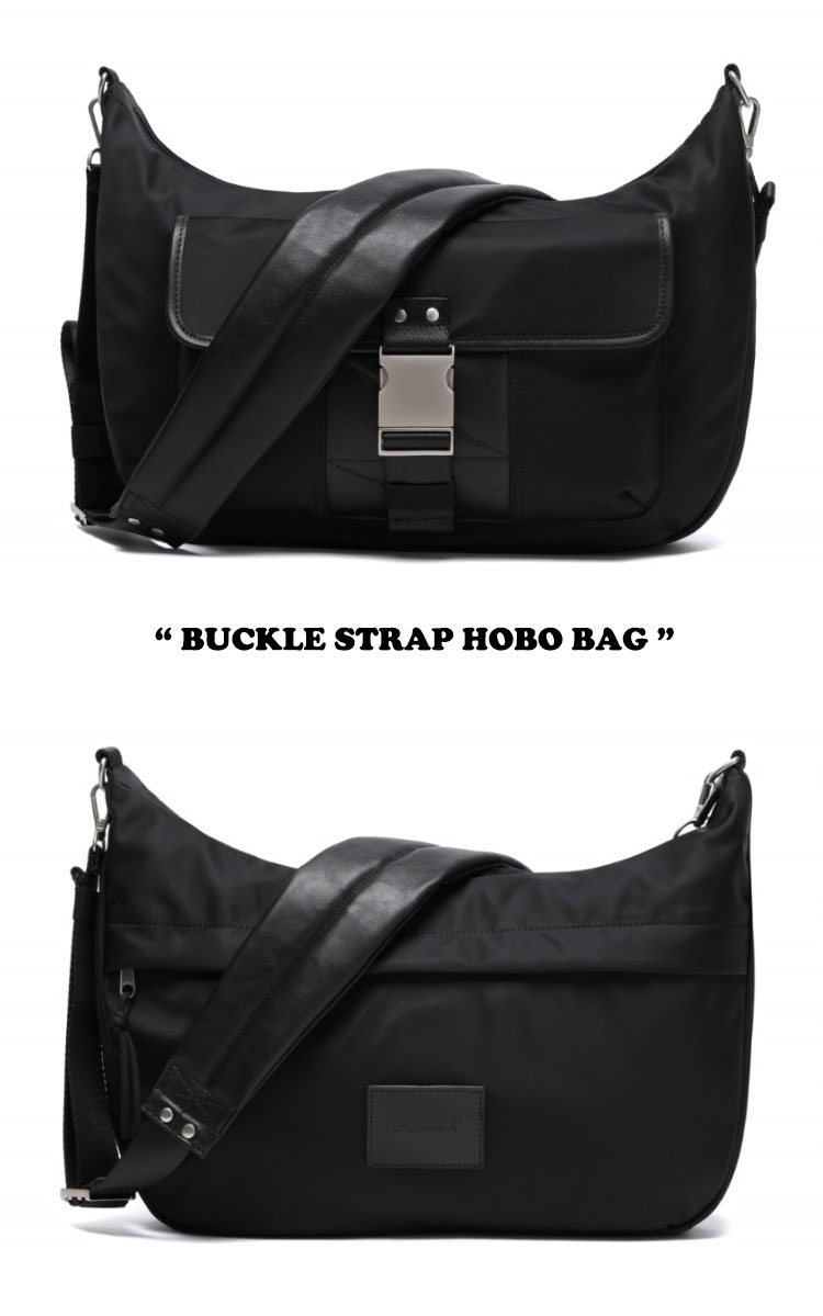 メゾンミネド ボディバッグ MAISON MINED 正規販売店 BUCKLE STRAP HOBO BAG バックル ストラップ ホーボー
