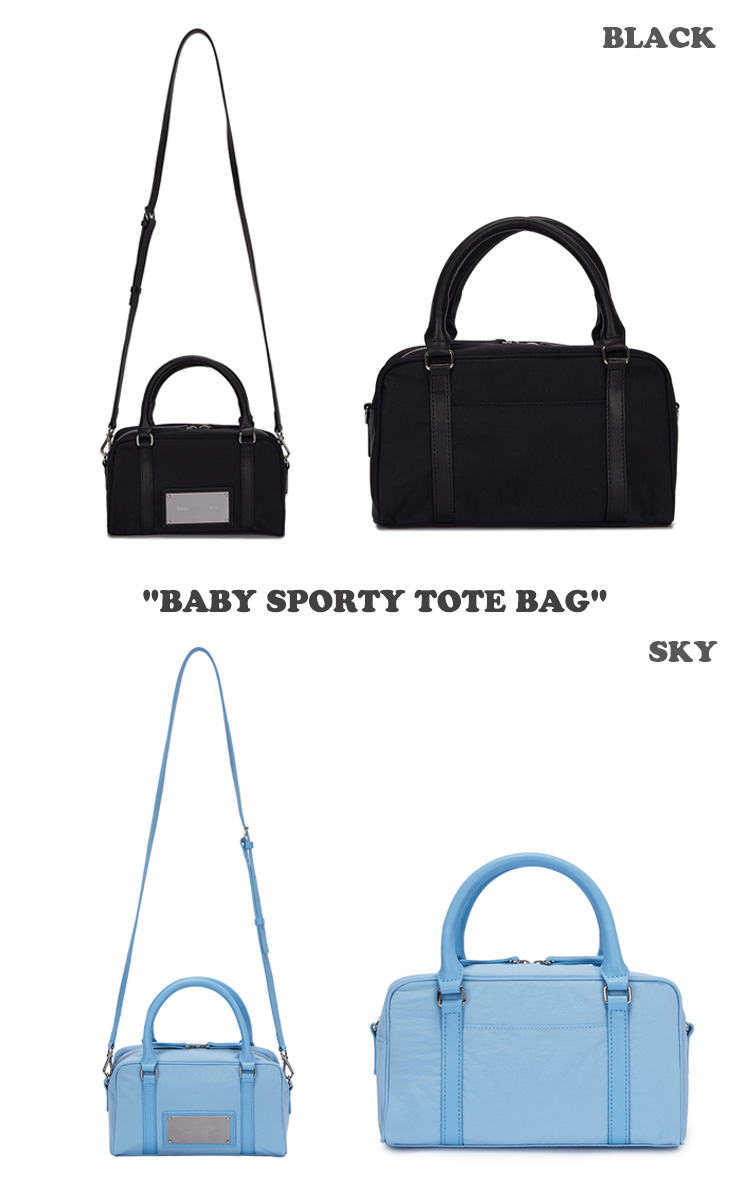 マーティンキム トートバッグ Matin Kim BABY SPORTY TOTE BAG ベイビー スポーティ トート バッグ 全6色  MK2213BG020M0BB/BE/GN/RD MK2234BG020M0SK/IV バッグ