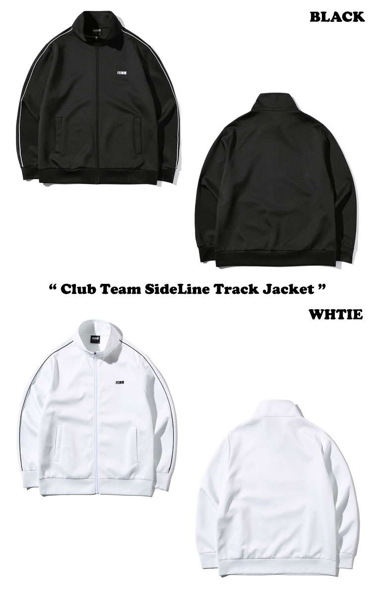 エフシーエムエム ジップアップ FCMM メンズ レディース Club Team SideLine Track Jacket 全6色 FC100402AM/MA/SB/WT/BK/BI ウェア｜goldtail2020｜02