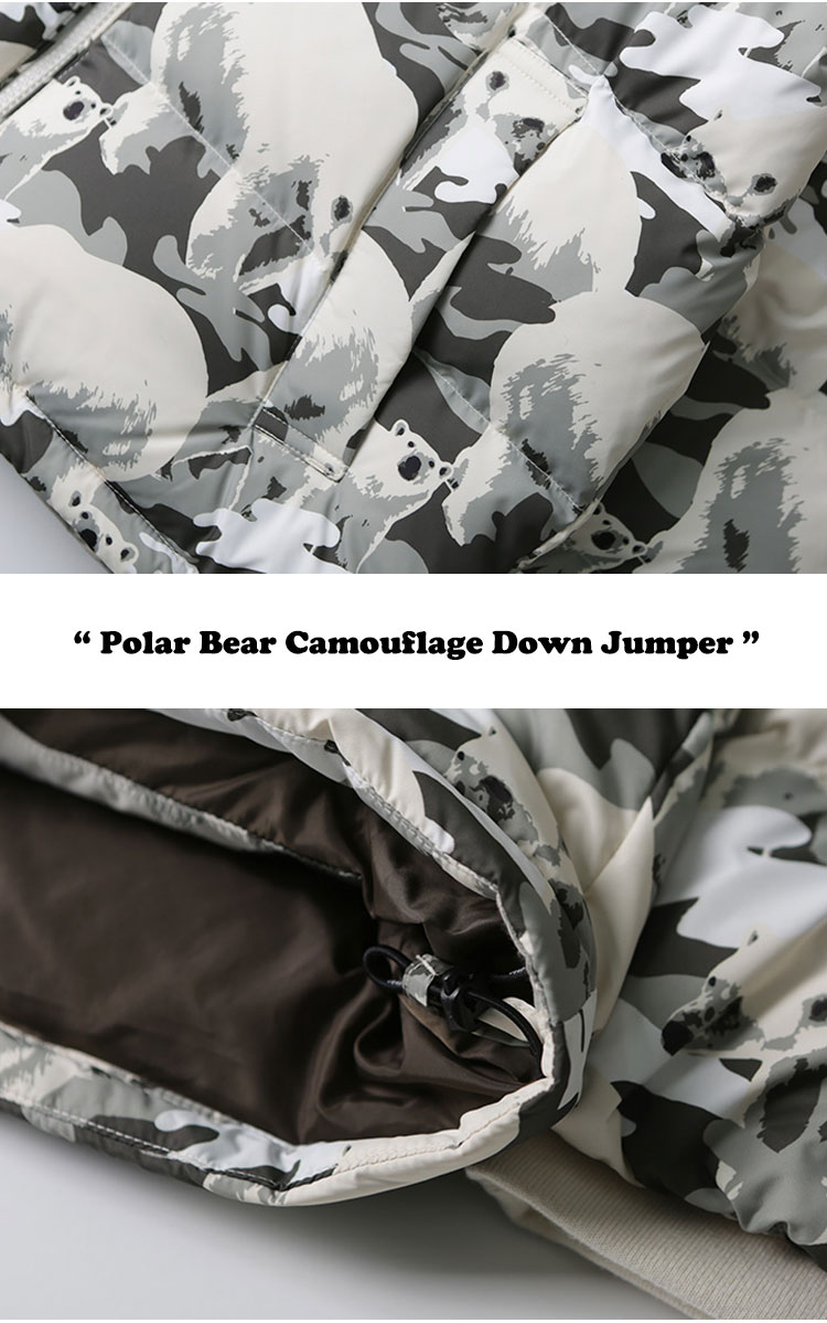 大阪直営店サイト ジープ ダウン Jeep Polar Bear Camouflage Down