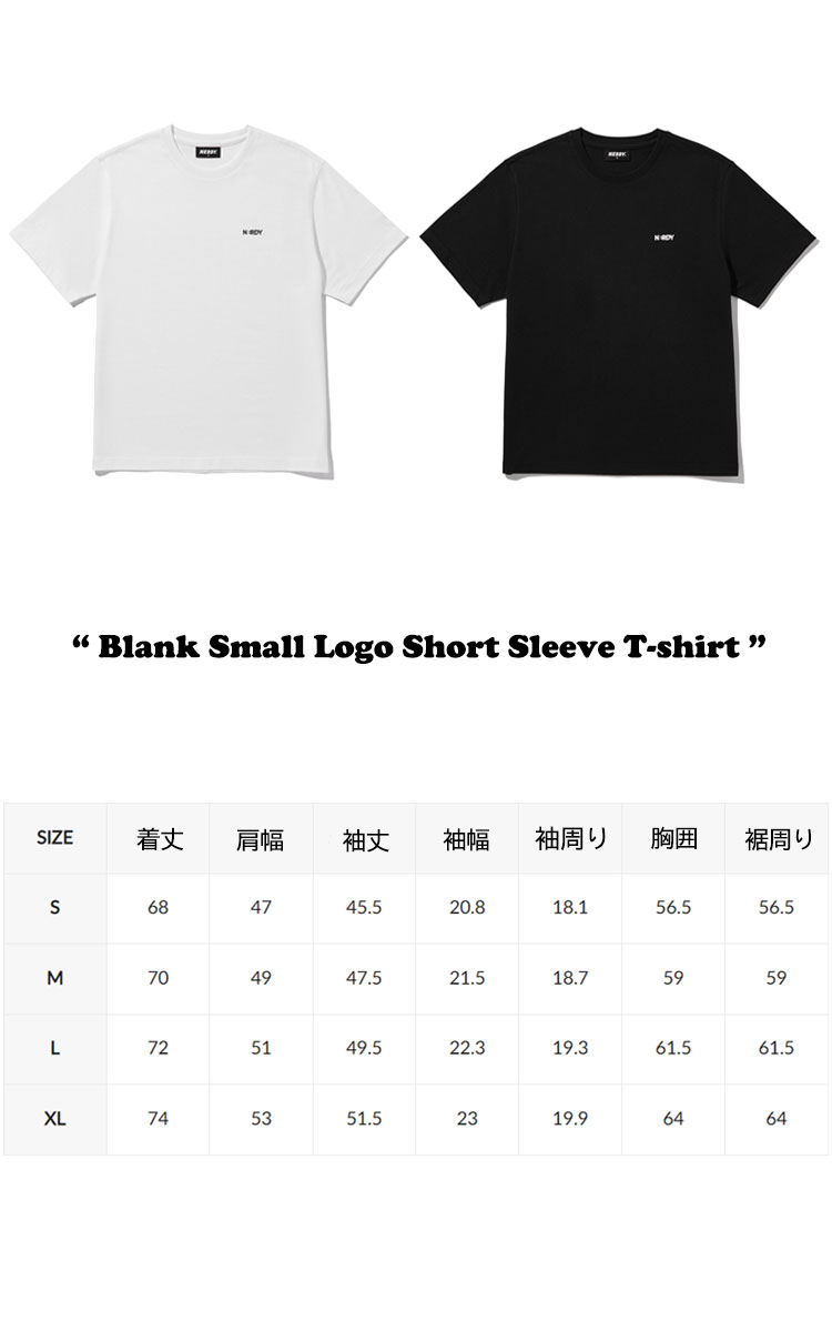 ノルディ 半袖Tシャツ NERDY メンズ レディース Blank Small Logo Short Sleeve T-shirt ブランク スモール ロゴ 半袖 Tシャツ 全2色 PNEU23KG4001/0 ウェア｜goldtail2020｜06