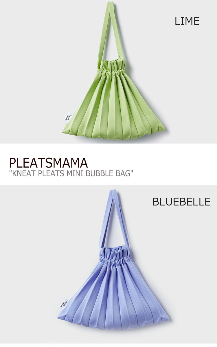 【国内発送/正規品】プリーツママ ハンドバッグ PLEATSMAMA 正規販売店 KNEAT PLEATS MINI BUBBLE BAG PM11ZW-MB02 韓国 韓国バッグ プリーツバッグ バッグ｜goldtail2020｜03