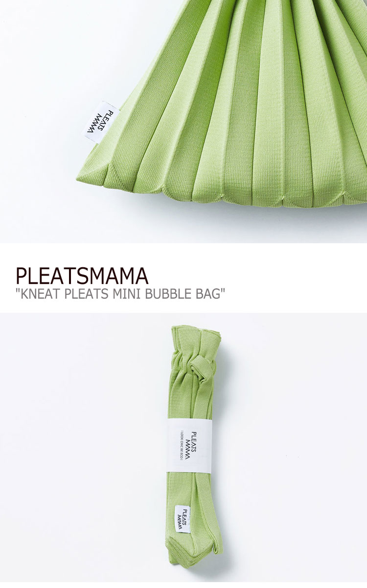 【国内発送/正規品】プリーツママ ハンドバッグ PLEATSMAMA 正規販売店 KNEAT PLEATS MINI BUBBLE BAG PM11ZW-MB02 韓国 韓国バッグ プリーツバッグ バッグ｜goldtail2020｜06