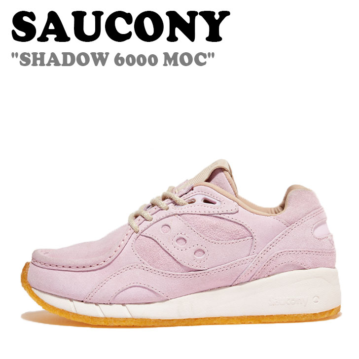 サッカニー スニーカー SAUCONY レディース SHADOW 6000 MOC シャドウ 6000 MOC PINK ピンク S70706-3 シューズ