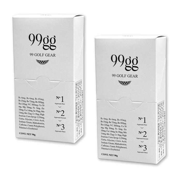 2個セット】99gg 99 GOLF GEAR ゴルファー専用 飲むゼリー 飲むゴルフ
