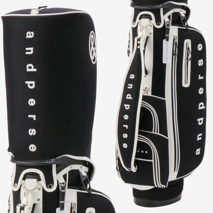 and per se（アンパスィ） AUS7126 キャディバッグ 9型 ユニセックス