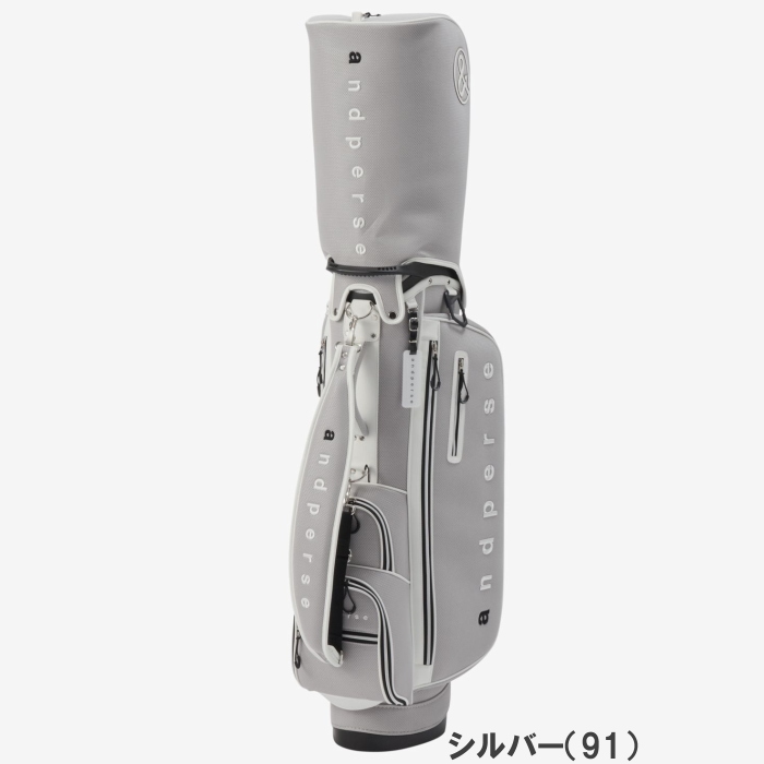 and per se（アンパスィ） AUS7126 キャディバッグ 9型 ユニセックス