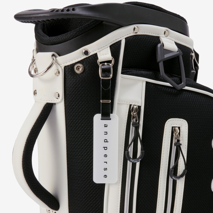 and per se（アンパスィ） AUS7126 キャディバッグ 9型 ユニセックス