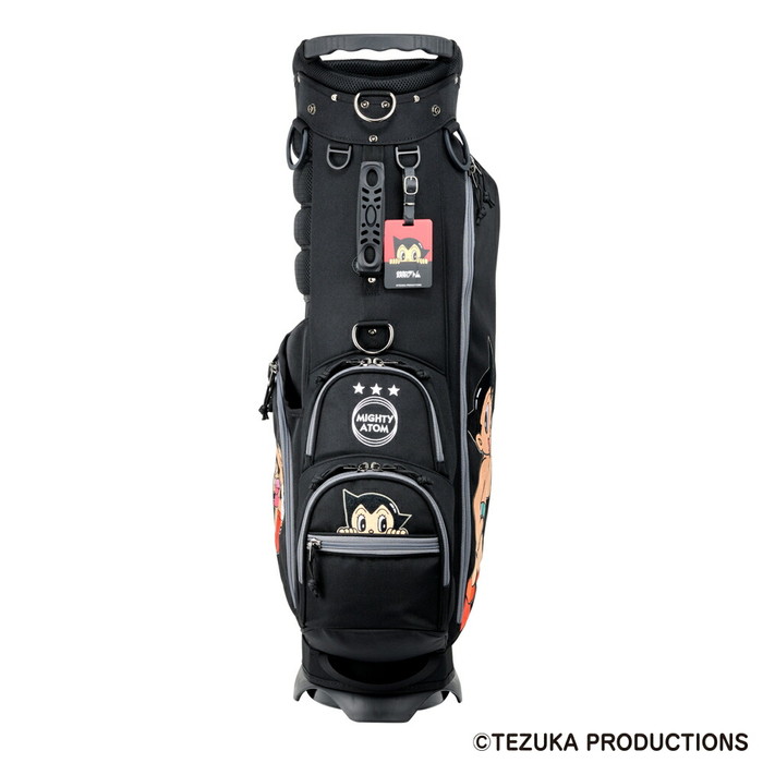 【新品】鉄腕アトム スタンド キャディバッグ OCB0006 HTCゴルフ オリジナル 鉄腕アトム スタンド キャディバッグ OCB0006