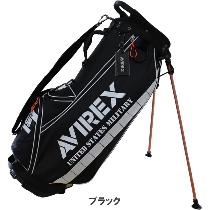 AVIREX GOLF アビレックス ゴルフ AVG3S-BA10 スタンド キャディバッグ 9型  日本仕様モデル｜golf-atlas｜02