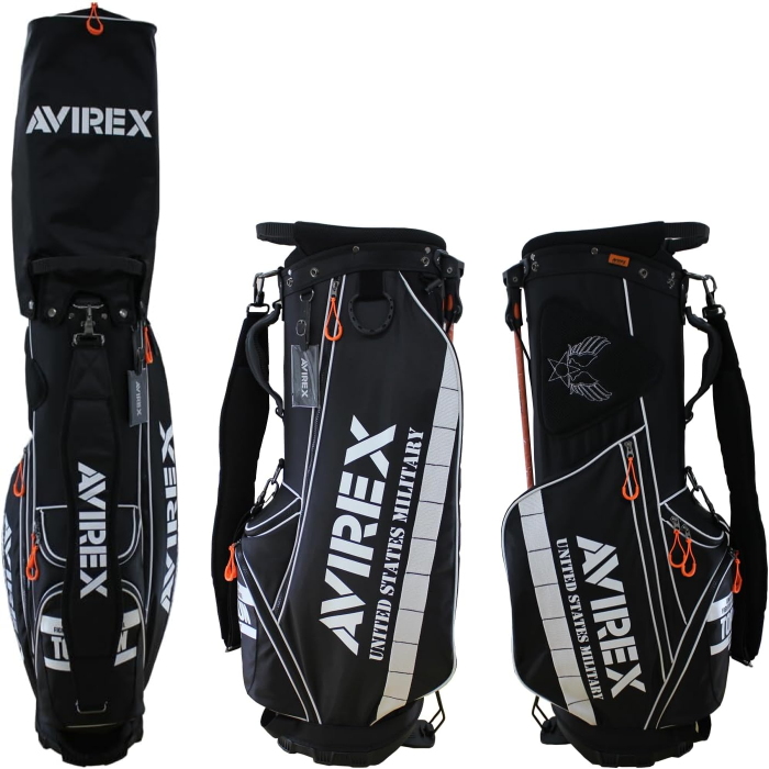 AVIREX GOLF アビレックス ゴルフ AVG3S-BA10 スタンド キャディバッグ 