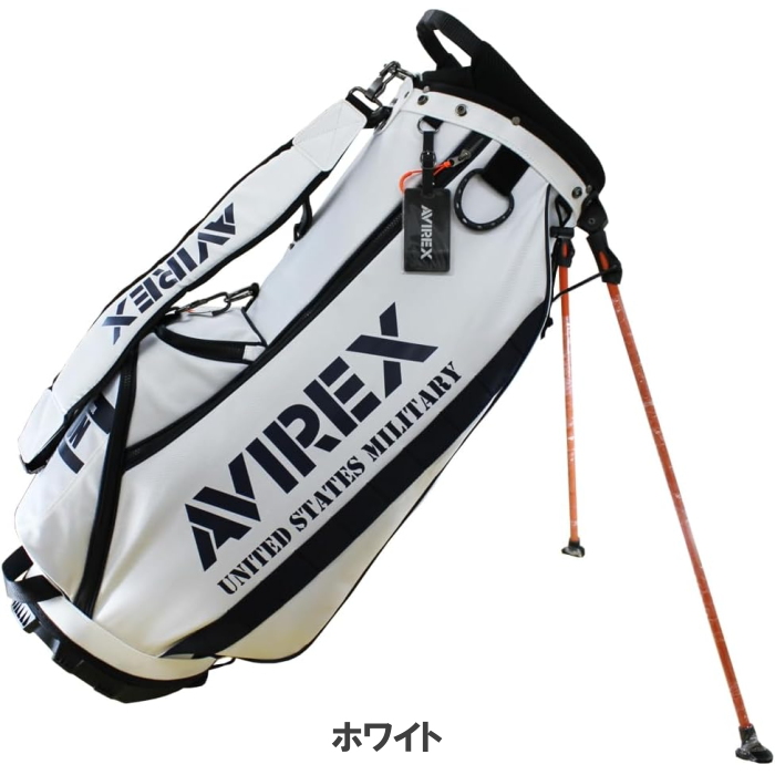 AVIREX GOLF アビレックス ゴルフ AVG3S-BA10 スタンド キャディバッグ 9型  日本仕様モデル｜golf-atlas｜04