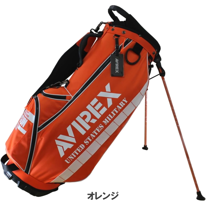 AVIREX GOLF アビレックス ゴルフ AVG3S-BA10 スタンド キャディバッグ 9型  日本仕様モデル｜golf-atlas｜08