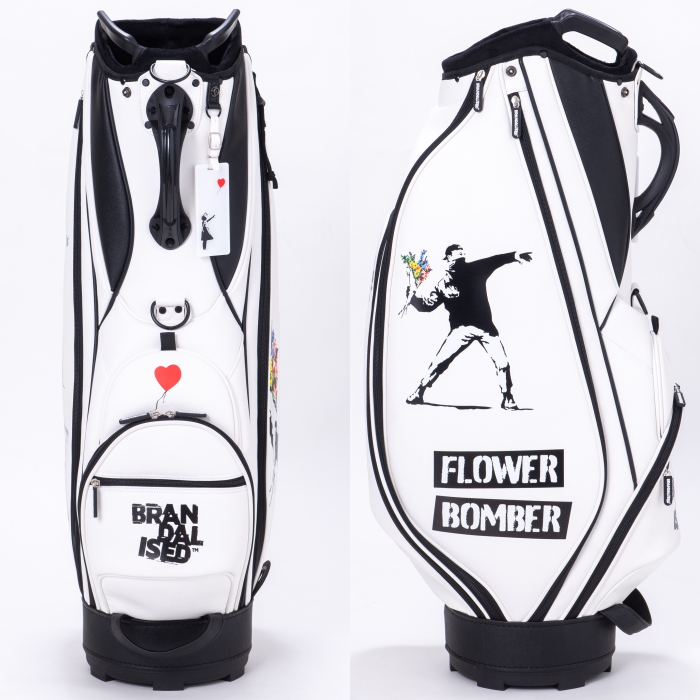 新品 バンクシー ゴルフ トートバッグ Flower-bombe 楽天市場】バンクシー トートバッグ BATB-01 【Banksy