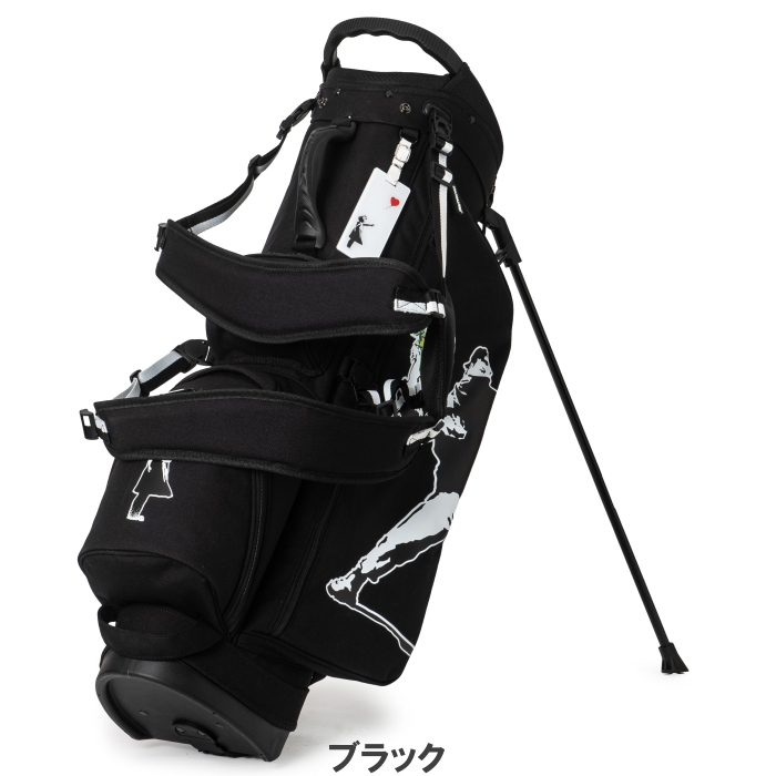 【送料込み】超希少　Banksy バンクシー ゴルフ スタンド キャディバッグ Banksy バンクシー ゴルフ BACB-03 スタンド キャディバッグ 9型