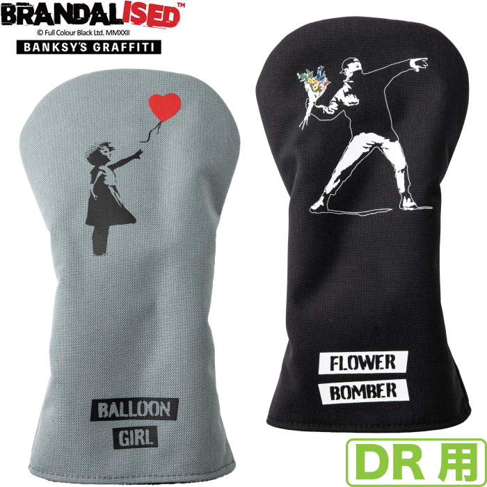 Banksy バンクシー ゴルフ BAHC-02D ドライバー用ヘッドカバーFlower