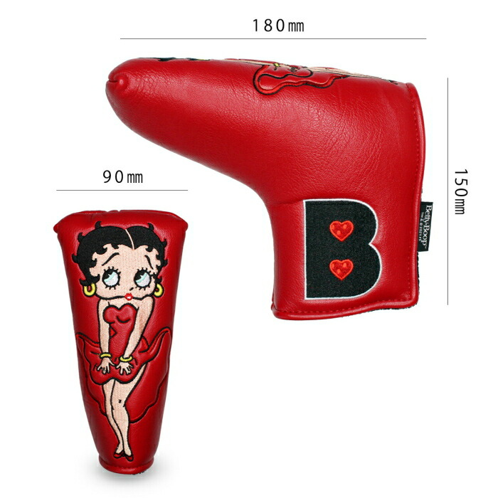 Betty Boop ベティーブープ パターカバー ブレード/ピンタイプ用