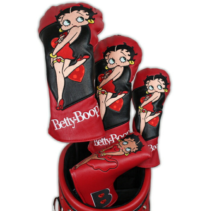 Betty Boop ベティーブープ ドライバー用 ヘッドカバー OHC0062