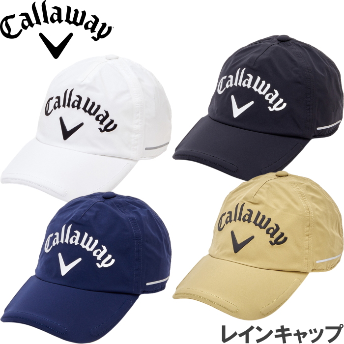 Callaway レディース レインウェア 赤と白のチェック　レインキャップ付き Amazon.co.jp: [キャロウェイ] レディース 定番商品 レイン
