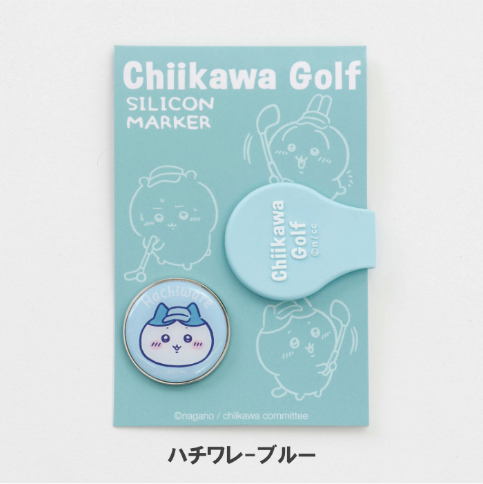 ちいかわGOLF シリコンクリップマーカー ち...の詳細画像2