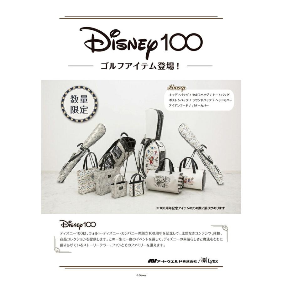 ファッション通販Disney ディズニー 100周年 セルフバッグ セルフスタンド 73220-400-010 D100 クラブケース 