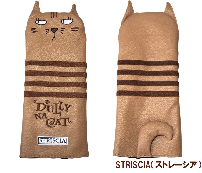 ダリーナキャット　ヘッドカバー　３点セット B golf-atlas_dullynacat-1whc