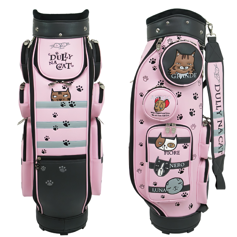 DULLY NA CAT ダリーナキャット キャディバッグ DN-CB03 : ゴルフ DULLY NA CAT ダリーナキャット キャディバッグ DN-CB03 : ゴルフ