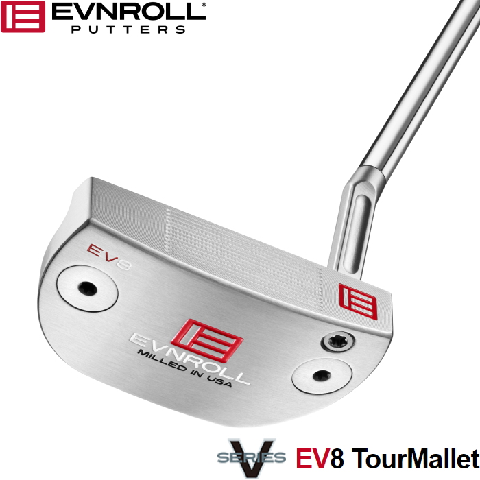 EVNROLL イーブンロール EV8 ツアーマレットパター （EV8 TOUR MALLET PUTTER） 日本正規モデル :evenroll ev8tm:ゴルフアトラス