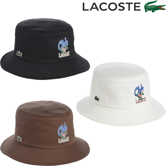 LACOSTE ラコステ アニメーション バケットハット L1293 MADE IN