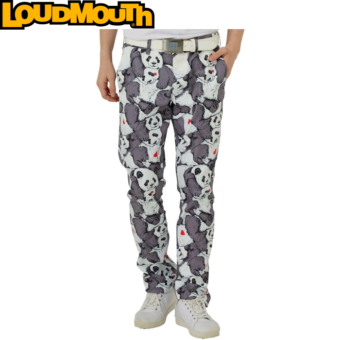 Loudmouth ラウドマウス  ロングパンツ 763300-348　レスティングパンダズ Resting Pandas 【メンズ/ゴルフウェア】