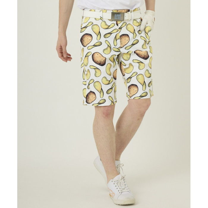 ラウドマウス メンズ ショートパンツ ストレッチ Potatoes ポテトズ 763302(351) 【日本規格】【メール便発送】【新品】SAAR Loudmouth ゴルフウェア 派手 MAY2 Loudmouth ラウドマウス ショートパンツ 763302-351 Potatoes ポテトズ