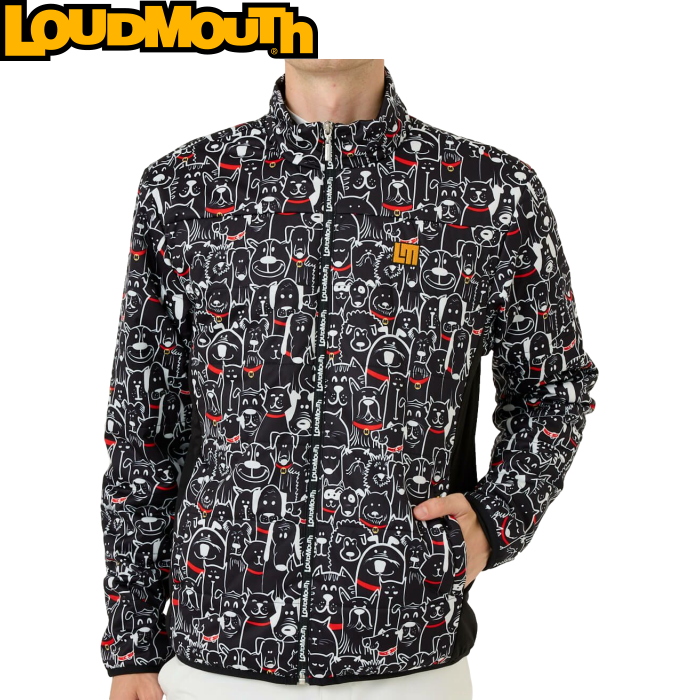 Loudmouth ラウドマウス 中綿ブルゾン 772207-341 Mutts Red Colors